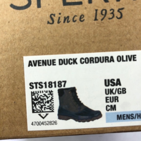 Sperry Avenue Duck Cordura Boots - Picture 9 of 11